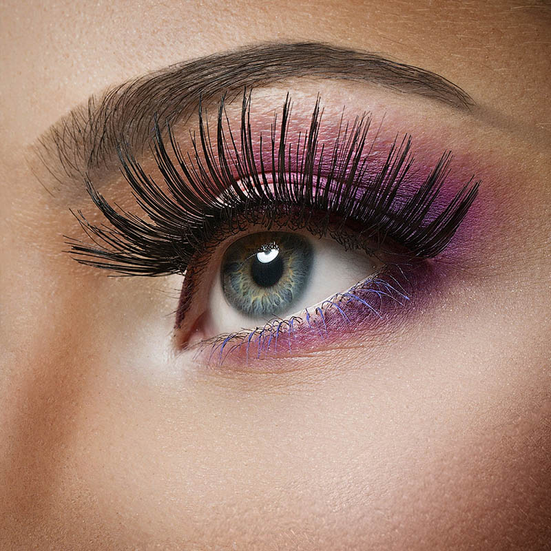 Feabhsú Eyelash Fan Premade Uachtarach