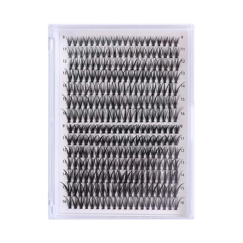 Eisínteachtaí Lash Flawless a bhaint amach le fabhraí súilíneacha '30D 40D 9-18mm Braisle Lashes Tráidire Measctha