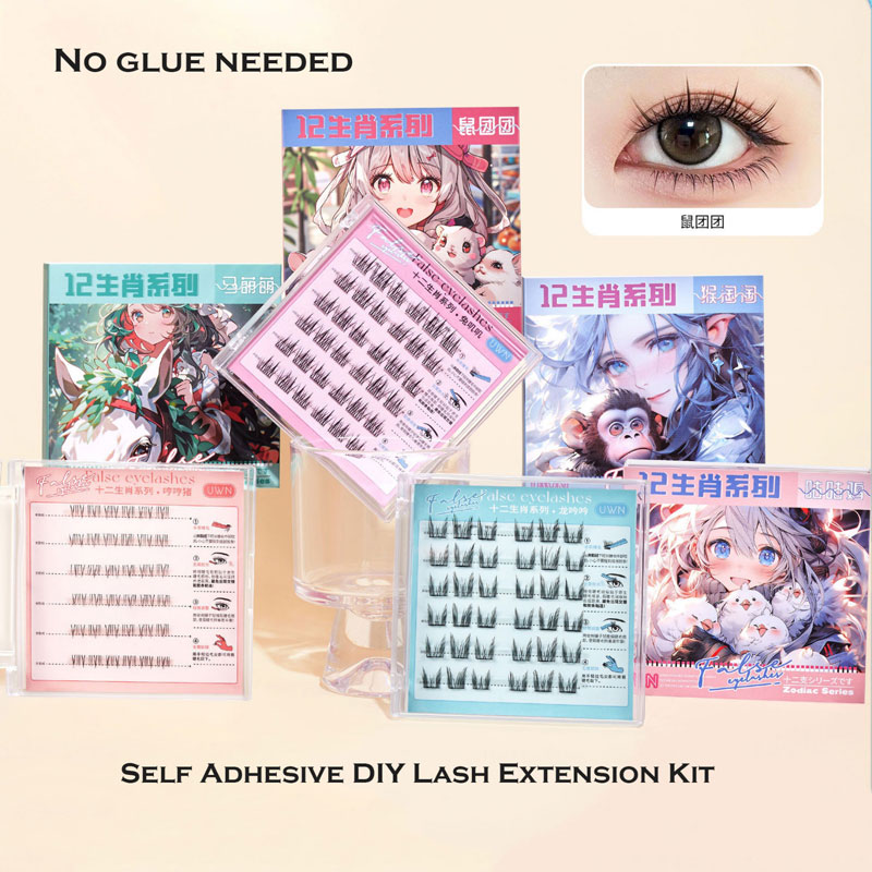 Le Kit Síneadh Lash DIY, is féidir leat na lashes foirfe a fháil gan gliú!