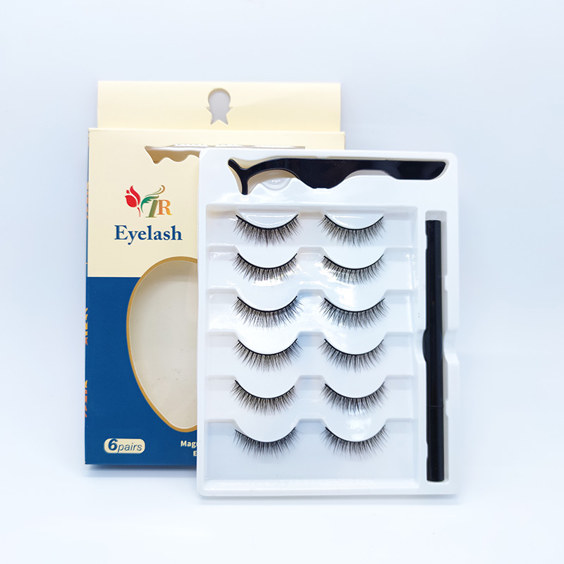 Lashes mionc bréagach 5D Fabhraí síoda Cuma Nádúrtha Drámaíochta Bog 1 Péire