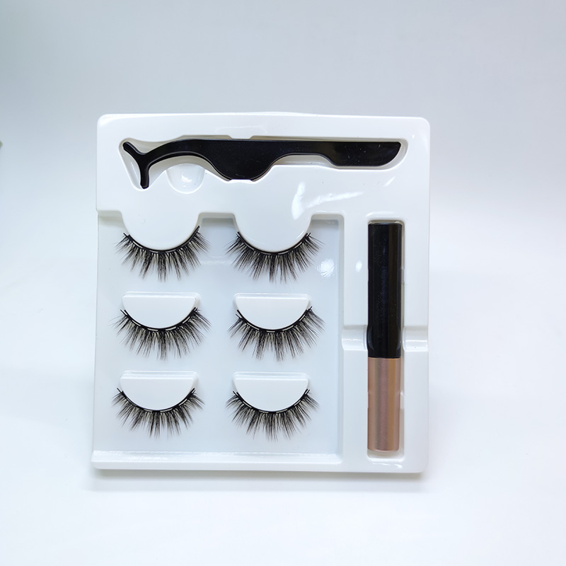 Lashes Eye Faux Lámhdhéanta 6D Féach Nádúrtha