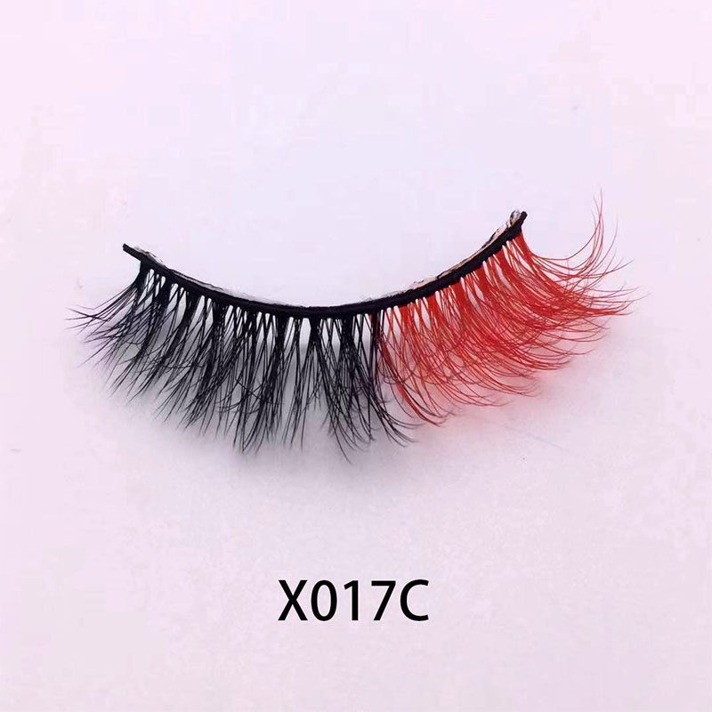Dath faux mink lashes 3d fabhraí falsa tlú